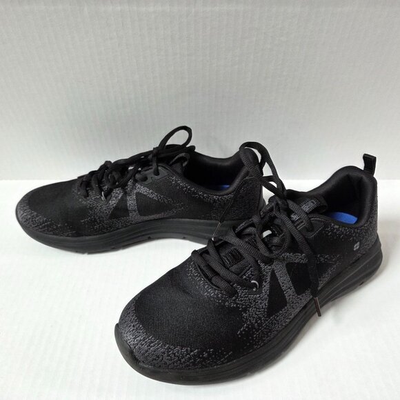 Shoes For Crews Mens 9 Black Toby II Slip Resistant Sneakers - Picture 3 of 11